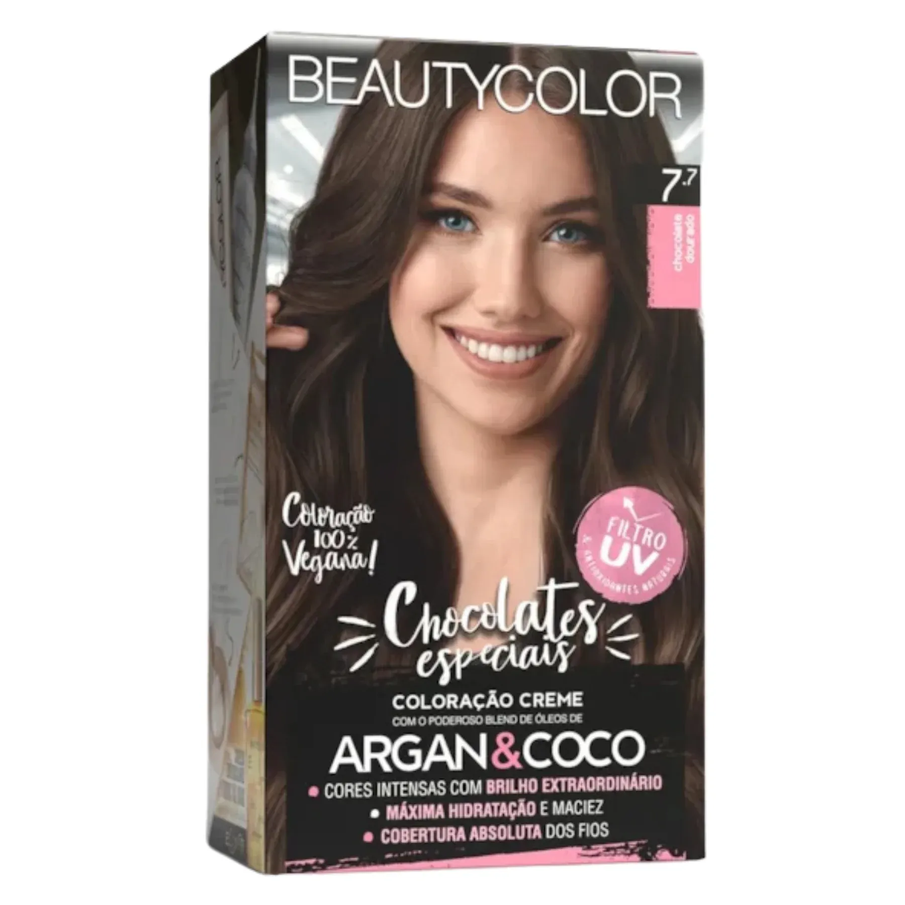 Coloração Beautycolor 7.7 Chocolate Dourado